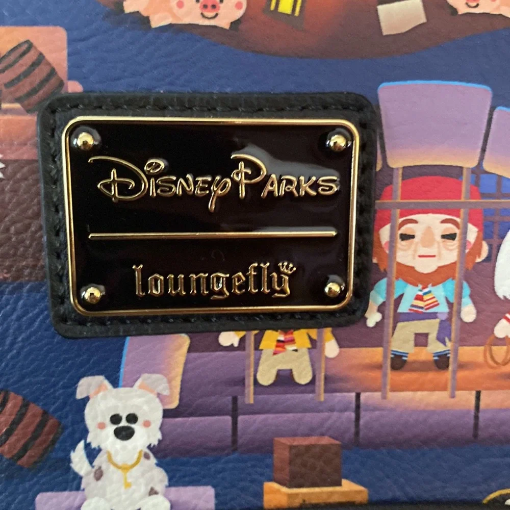 Loungefly Disney Pirates of the Caribbean backpack  Disney parks NWT Disneyland - Picture 4 of 7